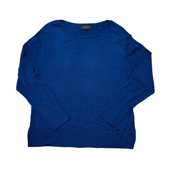 Banana Republic Women's Blue Sweater, Size Large,  100% Soft Merino Wool - Picture 1 of 8